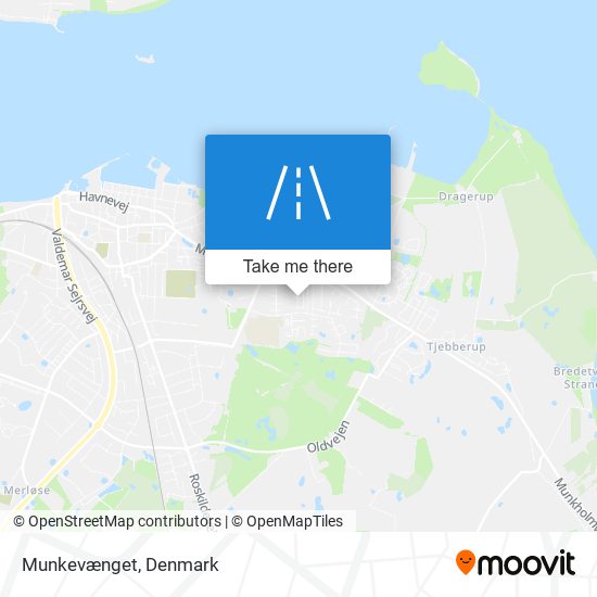 Munkevænget map