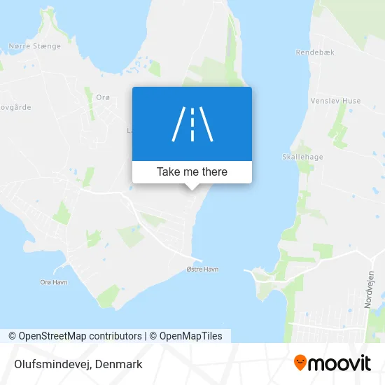 Olufsmindevej map