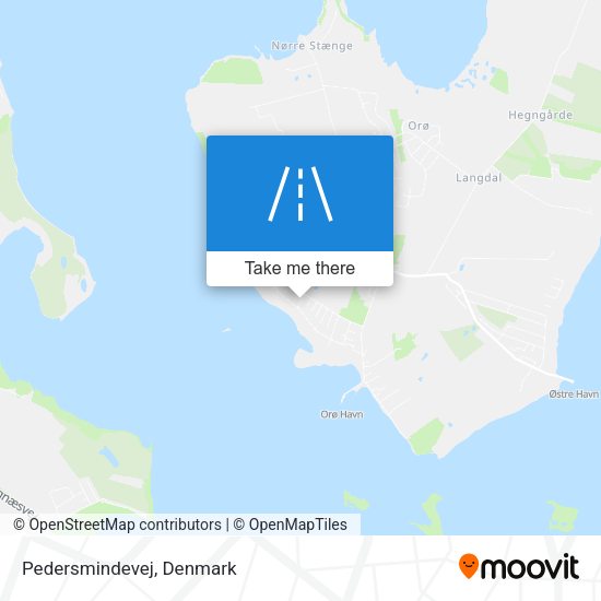 Pedersmindevej map