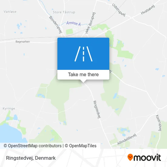 Ringstedvej map
