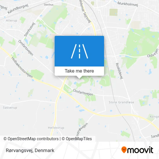 Rørvangsvej map