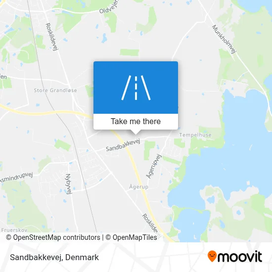 Sandbakkevej map