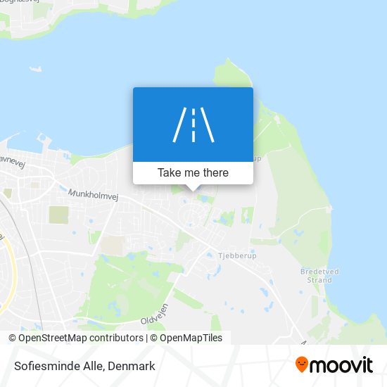 Sofiesminde Alle map