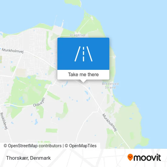 Thorskær map