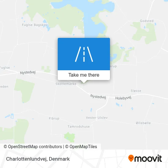 Charlottenlundvej map