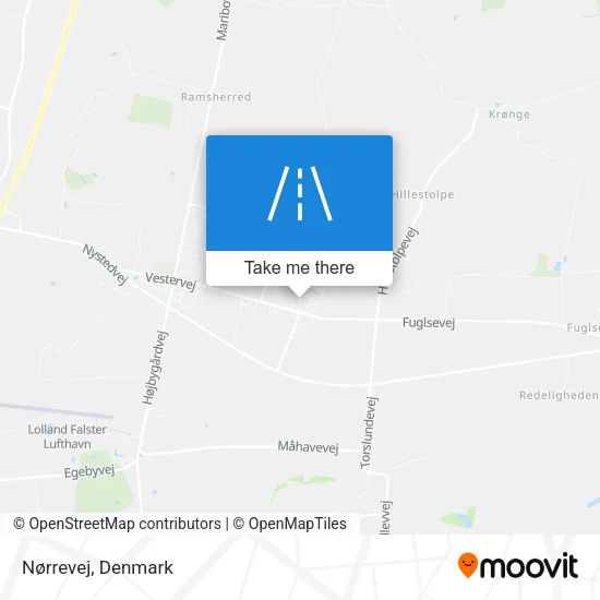 Nørrevej map