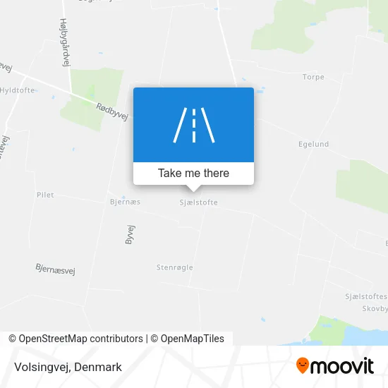 Volsingvej map