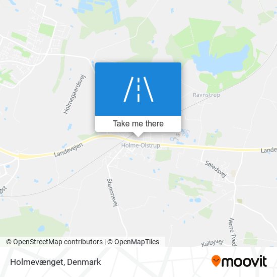 Holmevænget map