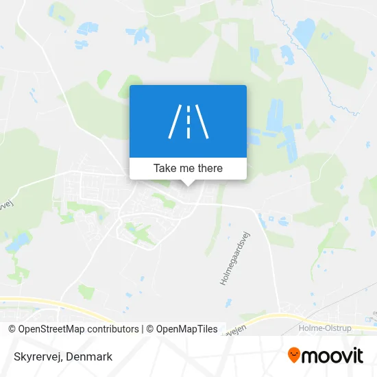 Skyrervej map
