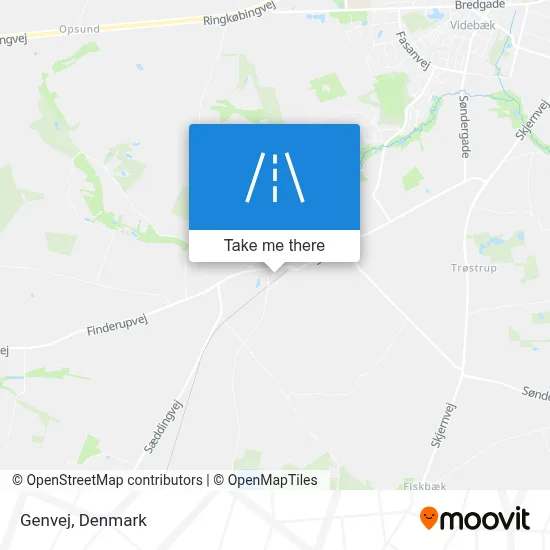 Genvej map