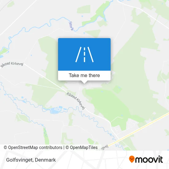 Golfsvinget map