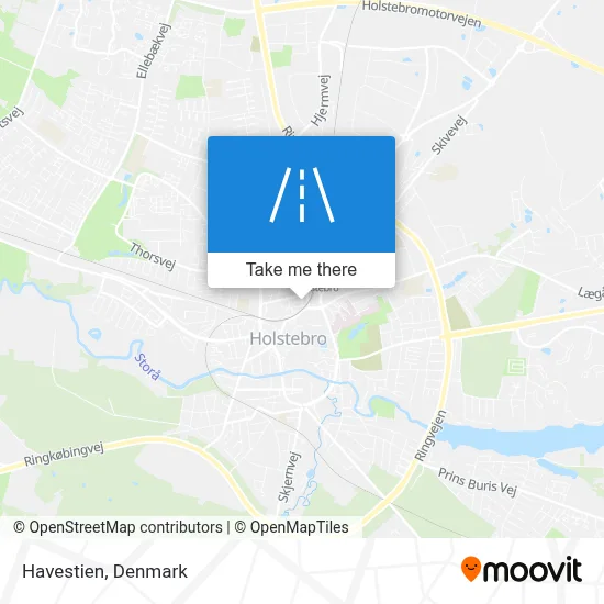 Havestien map