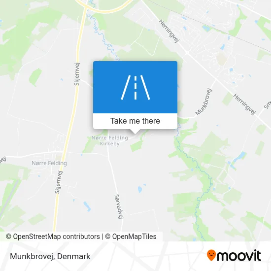 Munkbrovej map