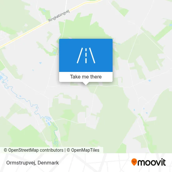 Ormstrupvej map
