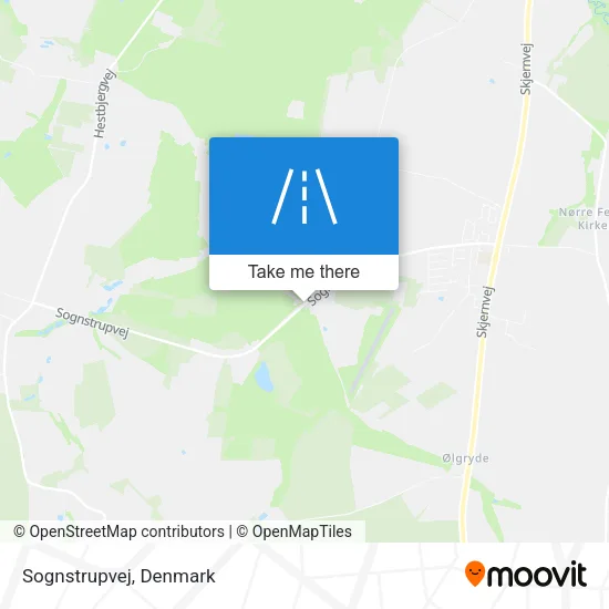Sognstrupvej map