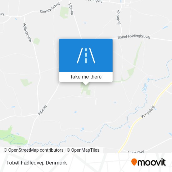 Tobøl Fælledvej map