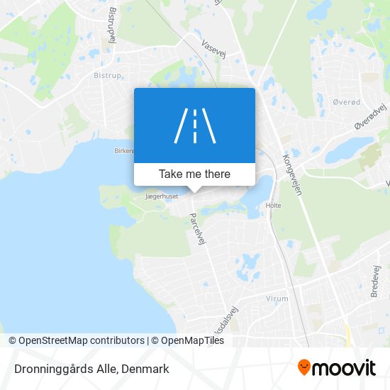 Dronninggårds Alle map