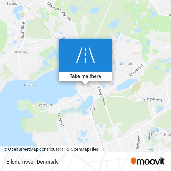 Elledamsvej map