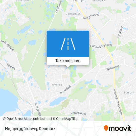 Højbjerggårdsvej map