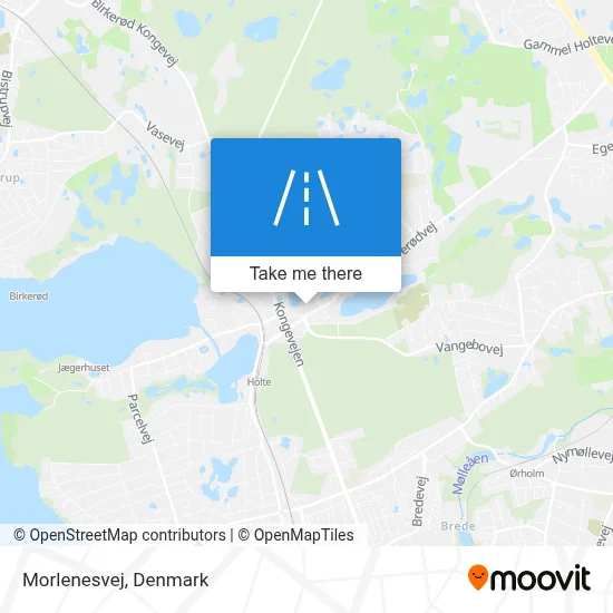 Morlenesvej map