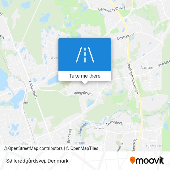 Søllerødgårdsvej map