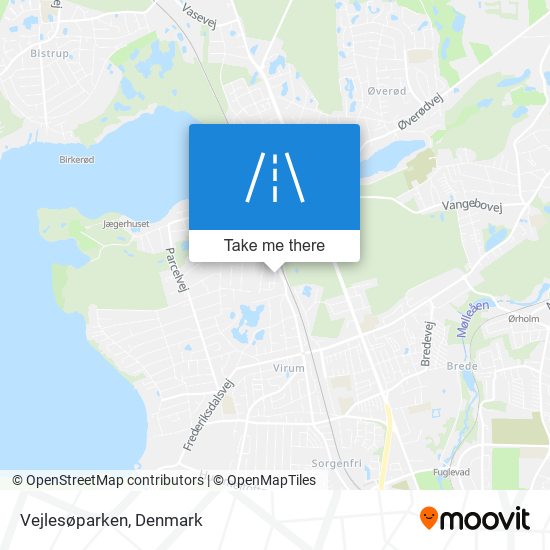 Vejlesøparken map