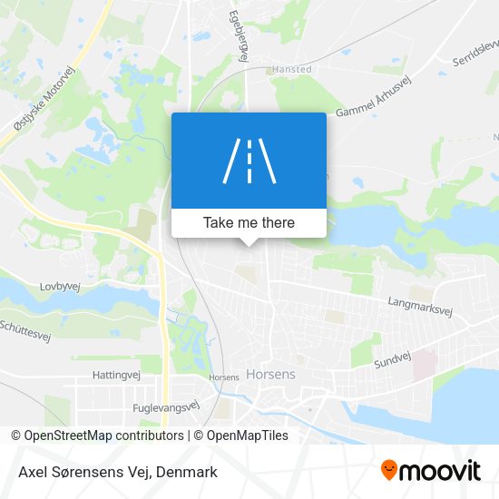 Axel Sørensens Vej map