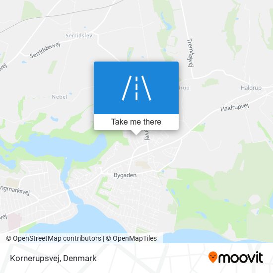 Kornerupsvej map