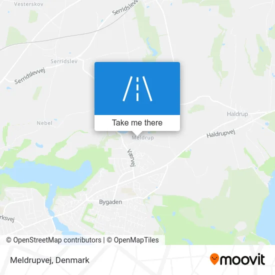 Meldrupvej map