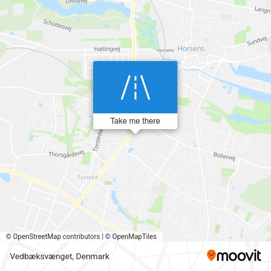 Vedbæksvænget map