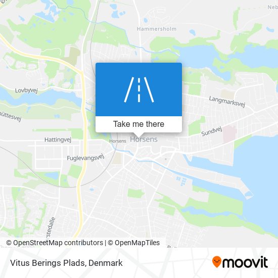 Vitus Berings Plads map