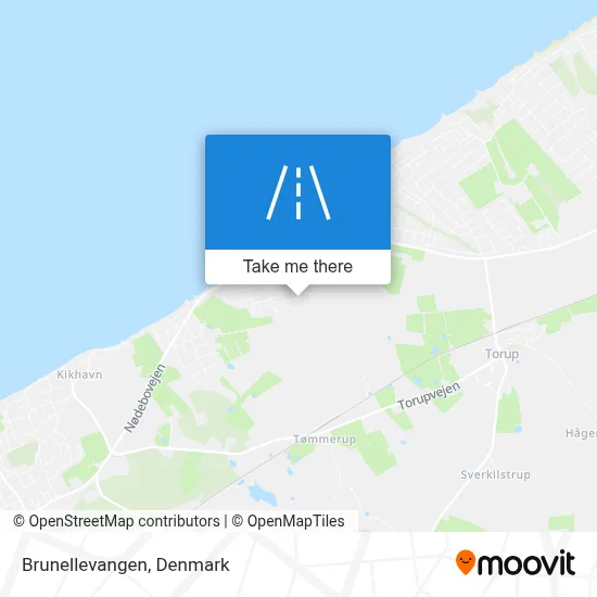 Brunellevangen map