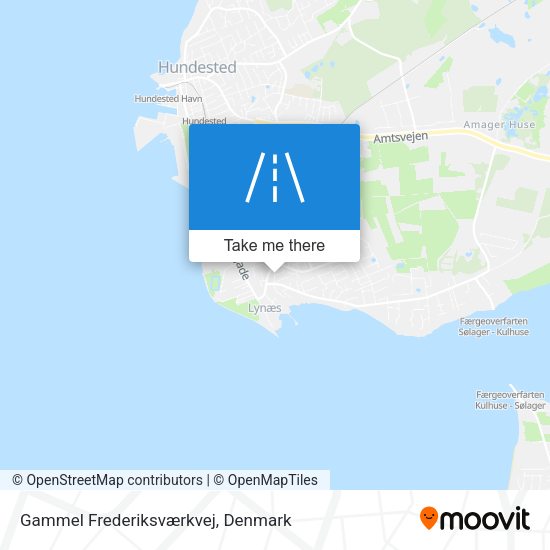 Gammel Frederiksværkvej map