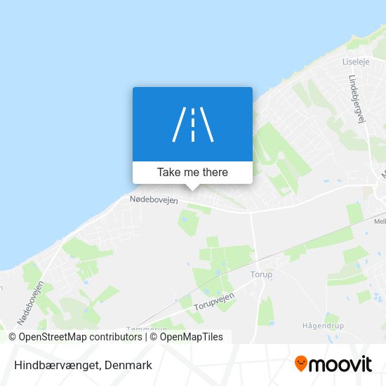 Hindbærvænget map