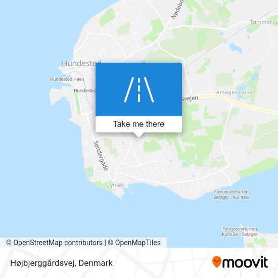 Højbjerggårdsvej map
