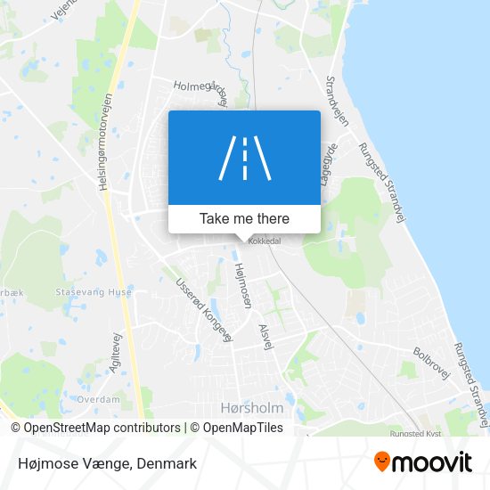 Højmose Vænge map