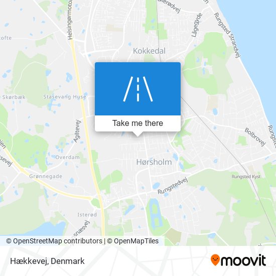 Hækkevej map