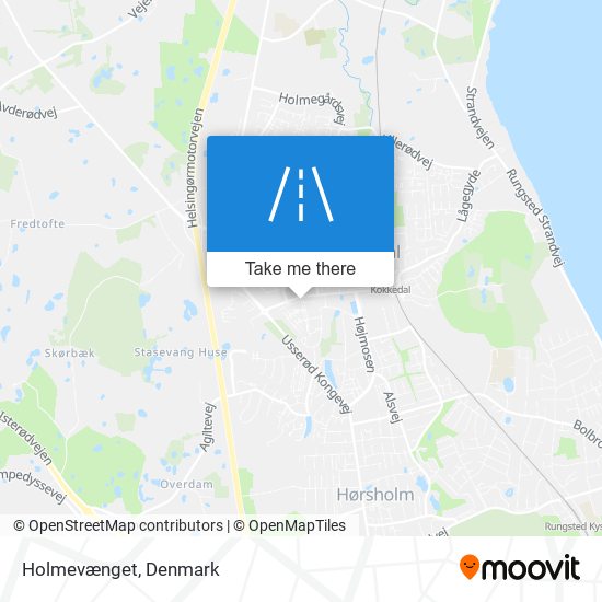 Holmevænget map