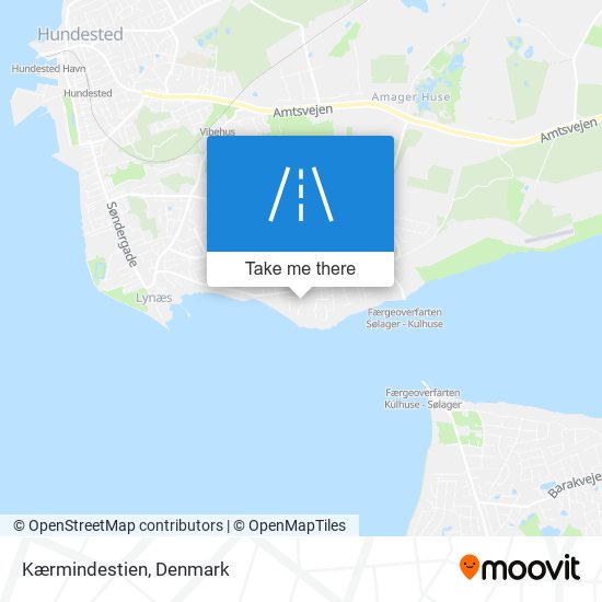 Kærmindestien map