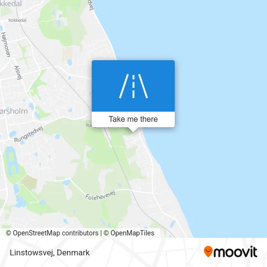 Linstowsvej map