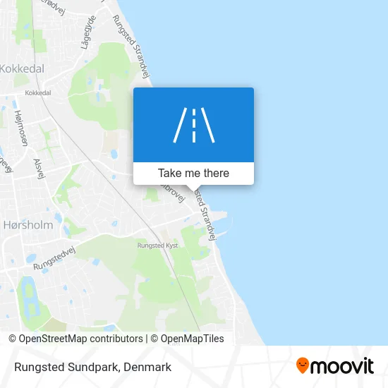 Rungsted Sundpark map