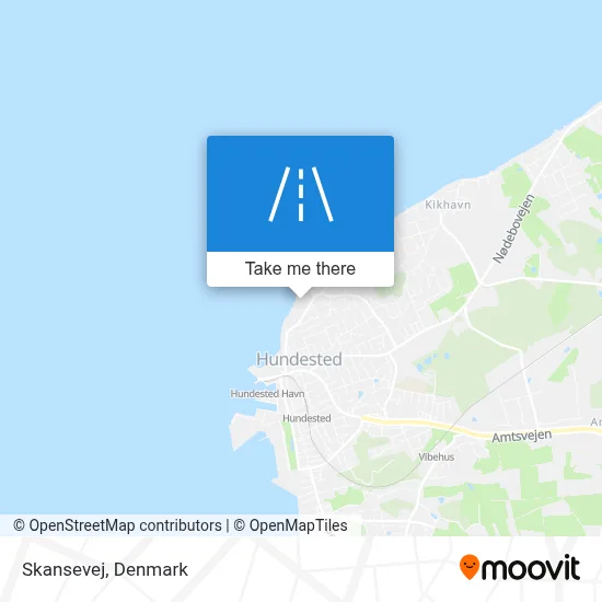 Skansevej map