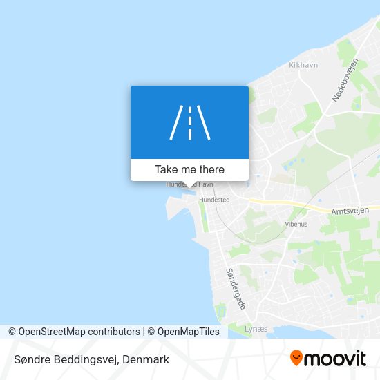 Søndre Beddingsvej map