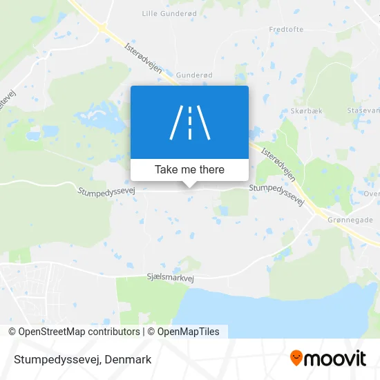 Stumpedyssevej map