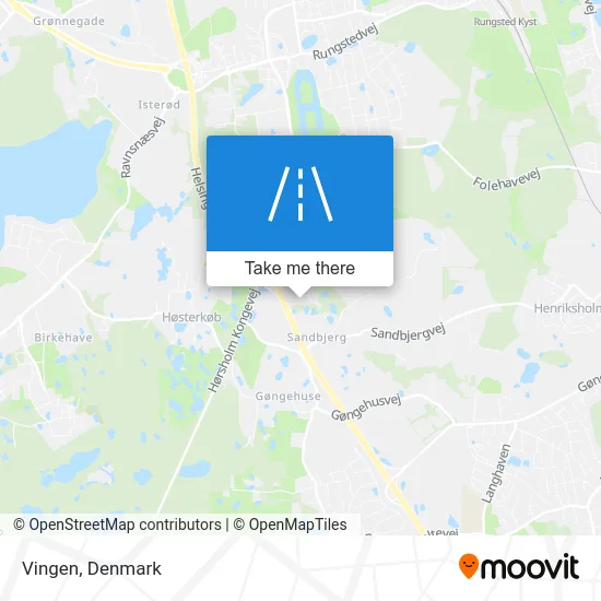 Vingen map