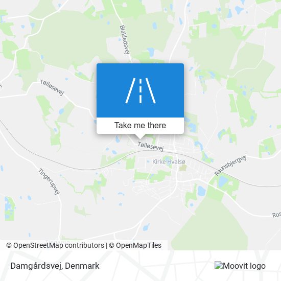 Damgårdsvej map