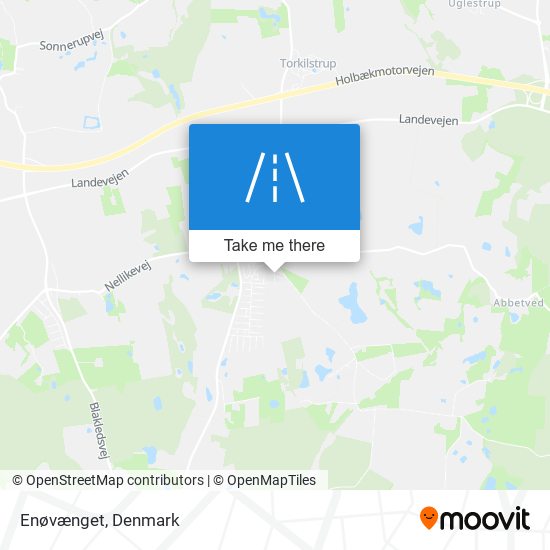 Enøvænget map