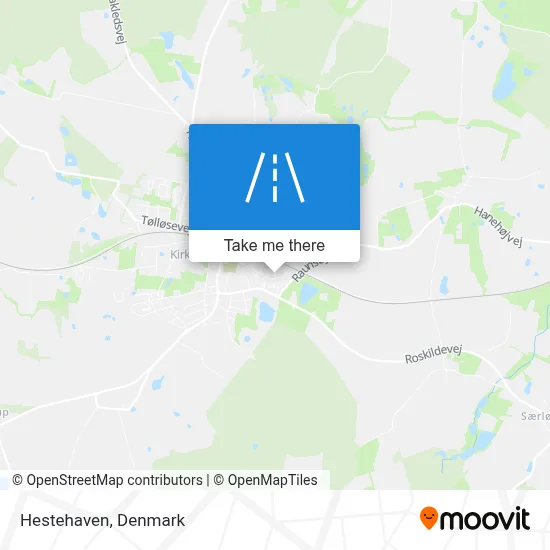 Hestehaven map