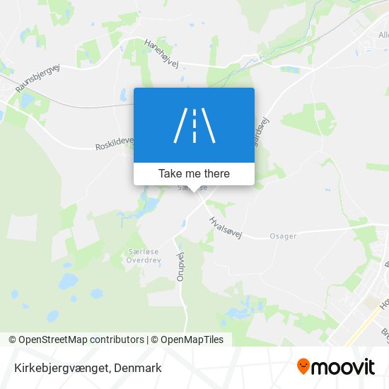 Kirkebjergvænget map