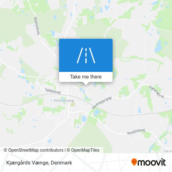 Kjærgårds Vænge map